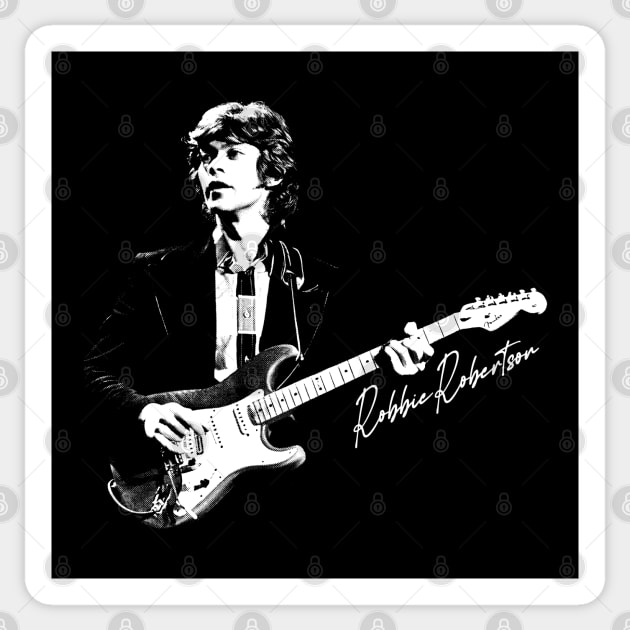 Robbie Robertson / Original Retro Design Sticker by DankFutura